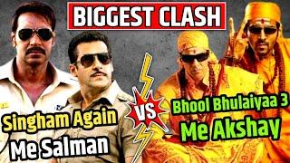 Singham Again Vs Bhool Bhulaiyaa | Salman Vs Akshay