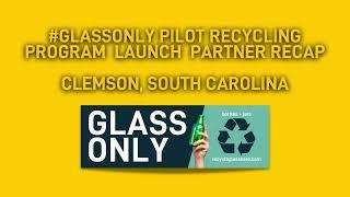 Clemson #glassonly Recycling Pilot Launch Partner Recap - Tiger Town Tavern