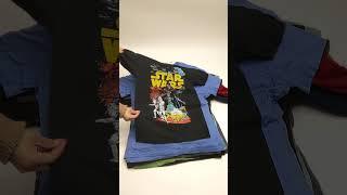 Superhero & Star Wars T-Shirts B1230206-16 71 pcs 26 lbs Wholesale at Tiedemann Globe