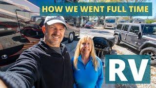 Full Time RV - How We Did it! #fulltimerv #rvlife