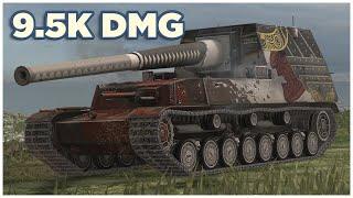 Ho-Ri Type III • 9.5K DMG • 4 KILLS • WoT Blitz