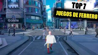 Top 7 Mejores Juegos de Febrero de 2024 @GlitchTops