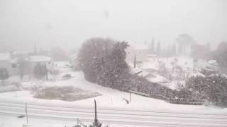 Mlini (Dubrovnik riviera) Snow Storm - 11.1.2017.