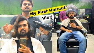 My First Haircut Vlog In Hyderabad | Haircut After 8 Months | Sindhu Verma Vlogs