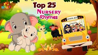 Top 25 Nursery Rhymes For Kids I Twinkle Twinkle Little Star And Many More Kids Songs