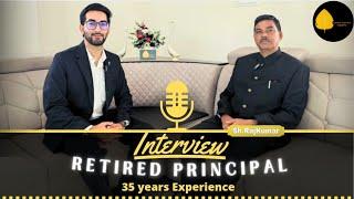 Sh.RajKumar : From TGT Maths To Principal ,Inspiring Journey | Education System and Motivation