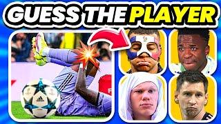 CAN YOU GUESS THE FOOTBALL PLAYER? | QUIZ FOOTBALL TRIVIA 2024