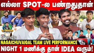 Video Editing ரொம்ப நேரம் ஆகும்! @nagaichuvaigal Team Interview | VJ Siddhu | Parithabangal | IBC