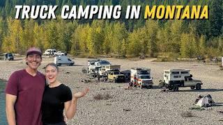 Starting Fall with Moody Montana Weather | Fulltime Truck Camper Travel