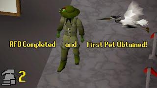 OSRS Ironman Completionist Series | Episode 2 | RFD Completed and Our First Pet Obtained!