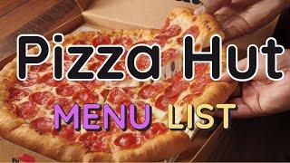 Pizza Hut Menu Prices [Philippines Restaurant Menu]