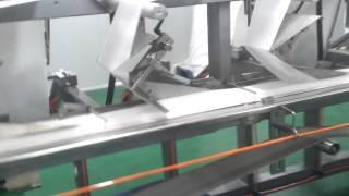 HY 2700B High Speed baby Wet Wipe Folding Machine(shot in buyer's factory)