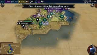 Civilization VI On SwitchMan - Hammurabi And Nader.  Oh Boy, I'm In Trouble.