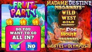 All In Challenge on Fruit Party Vs Mini Bonus Opening