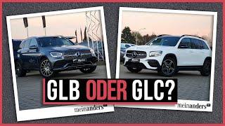 Das ULTIMATIVE Kräftemessen: Welcher Mercedes SUV ist besser? Der GLB oder GLC? I Deutsch I 4 k