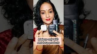 makeup with only 4 products  /quick easy makeup  /neetusati/ makeup tutorial  / youtube shorts/