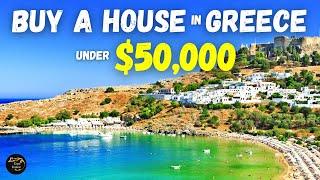 RETIRE in GREECE Rent Free: Property for under $50,000 | Living the Dream in the Mediterranean