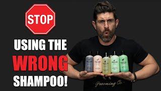 Choose The CORRECT Shampoo For Men's Hair!