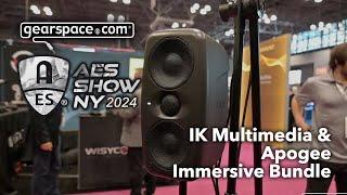 IK & Apogee Immersive Mixing Bundle - Gearspace @ AES NYC 2024