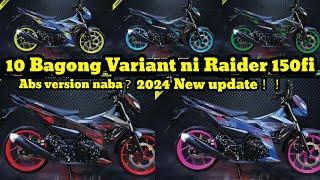 Suzuki Raider 150fiSampung Bagong Variant！