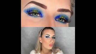 BLUE & GOLD EYE LOOK / FULL FACE