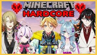 【MINECRAFT HARDCORE】HOW LONG CAN WE SURVIVE?【NIJISANJI EN | Yu Q. Wilson】