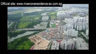 Rivercove Residences Aerial Drone View