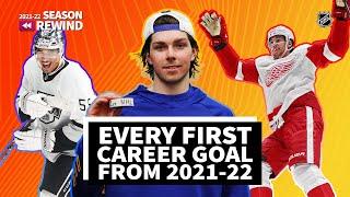 Every First Career Goal from the 2021-22 Season | NHL