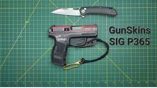 GUNSKINS SIG P365 DEADPOOL, Is this EASY to install, should it be applied to a EDC pistol?