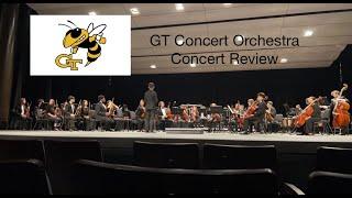 Georgia Tech Concert Orchestra Concert Review | Andres Reviews