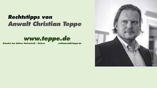 Die Zweckentfremdung von Wohnraum  - Rechtstipps mit Anwalt Christian Teppe