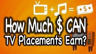 How Much Money Can TV Placements Earn?