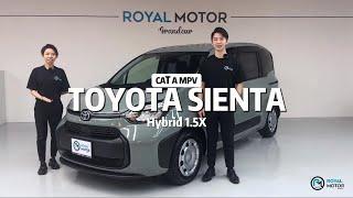 Toyota Sienta Hybrid 1.5X. The one and only Cat A 7 Seater MPV!