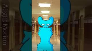 PINK AND BLACK OFFEND CYAN / #rainbowfriends #animation #trend #meme
