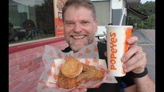 Popeyes Chicken Food Review - First Taste! Greg's Kitchen in Singapore