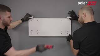 Mounting the SolarEdge Energy Bank (wall-mounted) Tutorial 1/4 | International