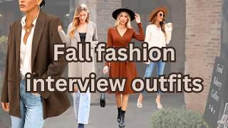 Fall Fashion Interview Outfits Women | Fall Fashion Interview Outfits #fashion