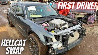 First Drive in The Dodge Magnum Hellcat I Built! Ready For Delivery!