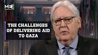 UN humanitarian chief talks about the challenges surrounding delivering aid to Gaza