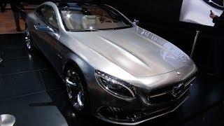 Watch the Beautiful S-Class Coupe Concept Debut at the Detroit Auto Show