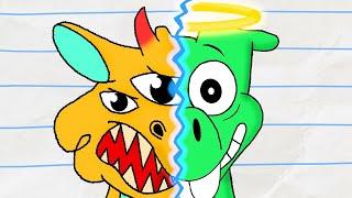 Good Dragon vs Bad Dragon! | Boy & Dragon | Wildbrain Toons