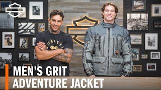 Harley-Davidson Men's Grit Adventure Riding Jacket Overview