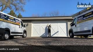 CHICAGO GARAGE DOOR™ -  C.H.I overlay carriage house