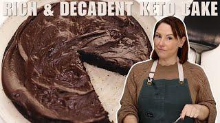 Keto Flourless Chocolate Cake