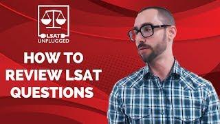 How to Review LSAT Questions (note-taking strategy)
