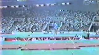 8th T FRG Astrid Beckers BB   1983 World Gymnastics Championships 9 700