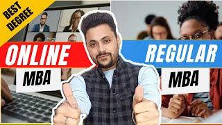 Online MBA vs Regular MBA : Which one to Choose ?