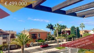 Real Estate in Tenerife/Недвижимость Тенерифе:3-bedroom townhouse in Terrazas del Galeón. 499.000€