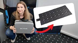 KLEINSTES WOHNMOBIL 216W SOLARPANEL DER WELT! 216W Solar auf DIN A4 2025 ECTIVE MSP 216 SunGrid