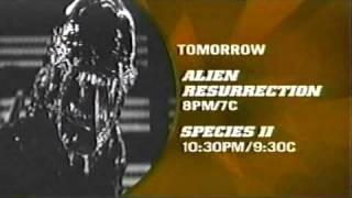 Action Wednesday Retro Promo: Alien Resurrection/Species II